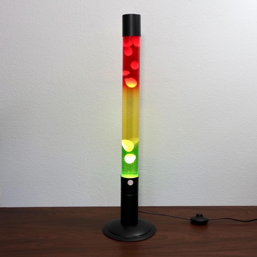 Retro red yellow green lava - retro,