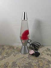 Lava Lamp 2317, Red Wax, Clear