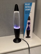Blue Retro Lava Lamp