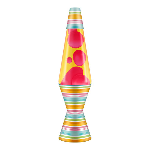 Lava lamp striped beach - lamp,